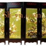 屏風手工刺綉＝屏風　90＝SHVN 2190 - 108 x 128cm